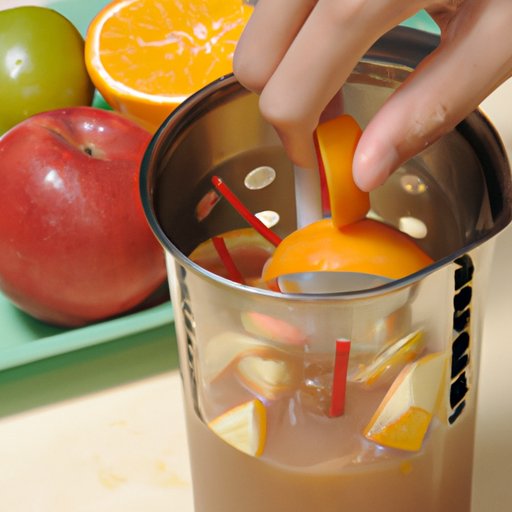 Muddle the Fruit: Prepare the Bitters and Fruit for the Drink