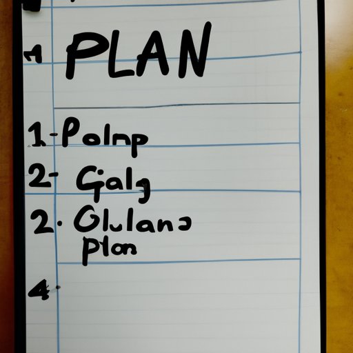 Outline the Goals and Objectives of Your Plan
