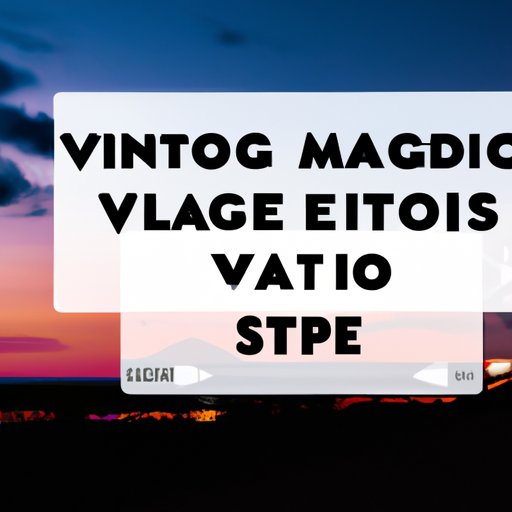 Exploring Photo Video Making Software: A Guide to Creating an Engaging Music Video