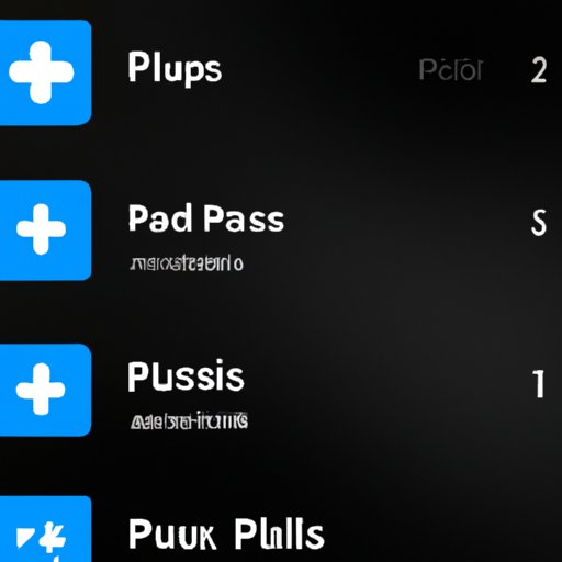 Tapping the Plus Sign in the Upper Right Corner to Create a New Playlist