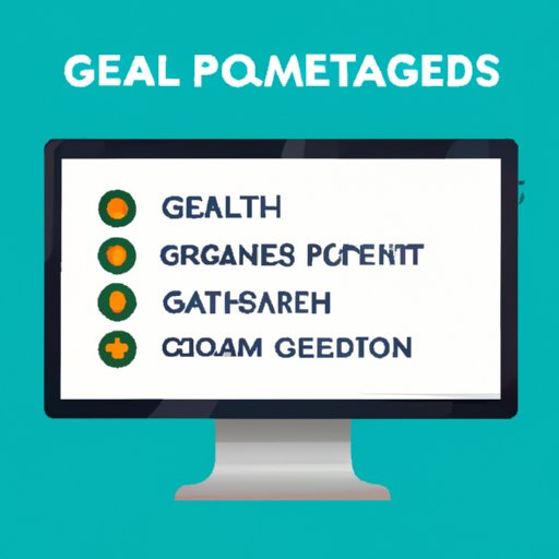 Set Realistic Goals and Monitor Performance