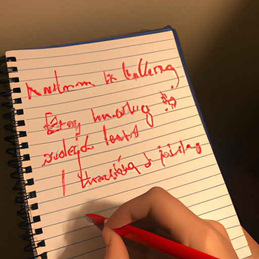 Writing a Reflection on How to Never Stop Being Sad