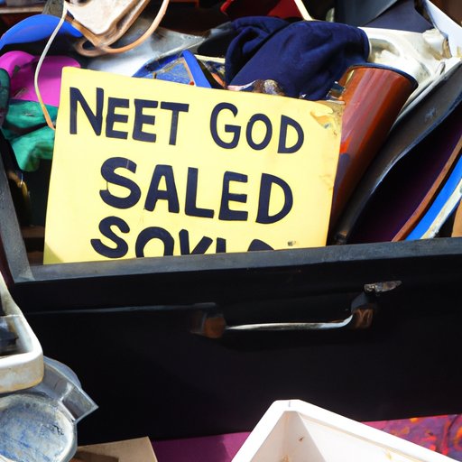 Sell Items You No Longer Need