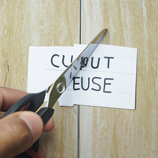 Cut Expenses and Find Ways to Save Money