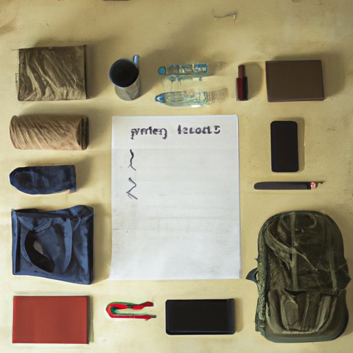 Pack Essentials and Create an Itinerary