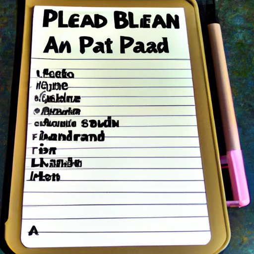 Plan Ahead for Meals and Snacks