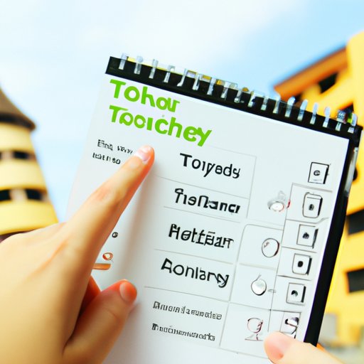 Choose an Itinerary and Accommodation