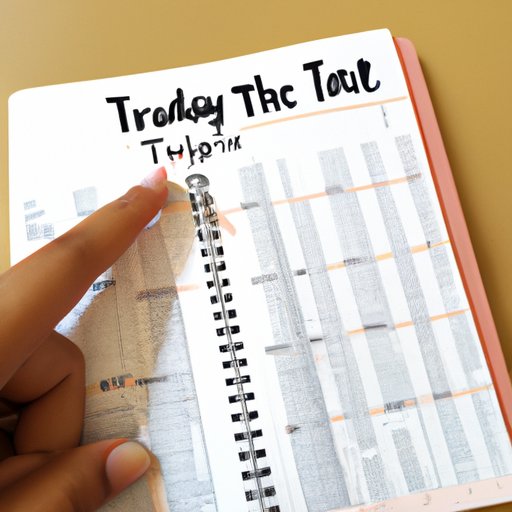 Create an Itinerary for Your Trip