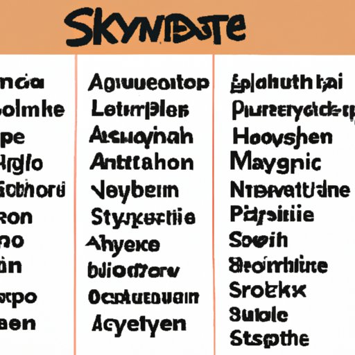 Breakdown Artist Names into Syllables and Explain Their Pronunciation