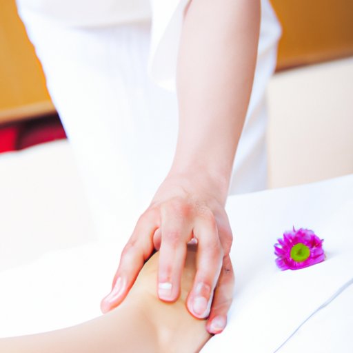 Enjoying a relaxing massage or spa treatment