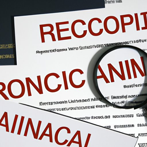 Maintaining Records When Reporting Financial Crime