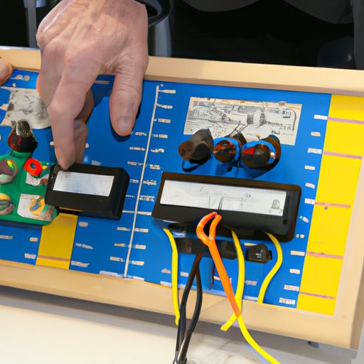 Demonstration of the Process of Tripping a Breaker with Visuals