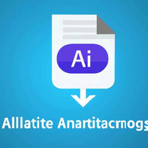 Upload the AI File to an Email Attachment Service