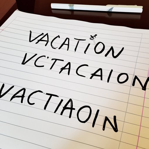 Mastering the Art of Spelling Vacation