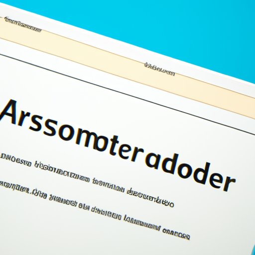 Selecting an Administrator or Provider