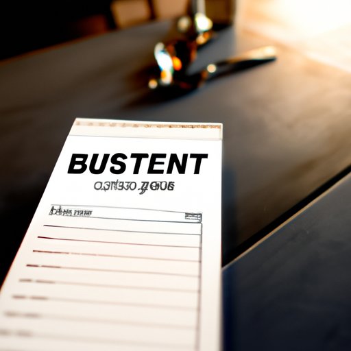 Establish a Budget for Your Bistro