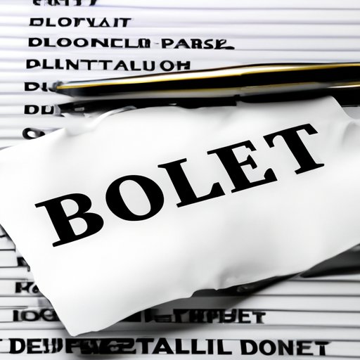 Prioritize Bills and Debt Payments