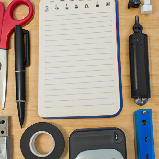 Supplies Needed to Get Started