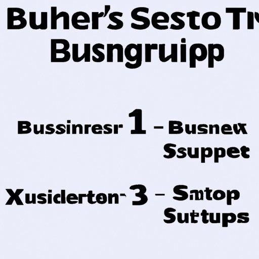 Key Steps to Starting a Business