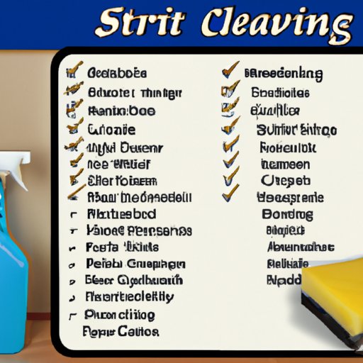 List the Essential Equipment and Supplies for Cleaning Services in Indiana