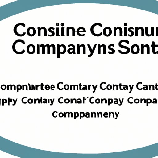 Introduction: Overview of the Consulting Business LLC