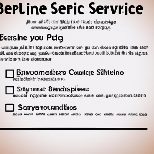 Outline Your Services and Prices