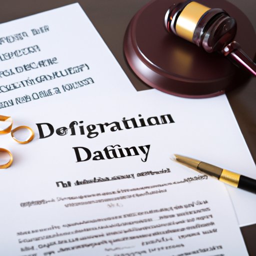 Filing a Petition for Dissolution of Marriage