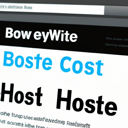 Create a Website or Blog to Host Content