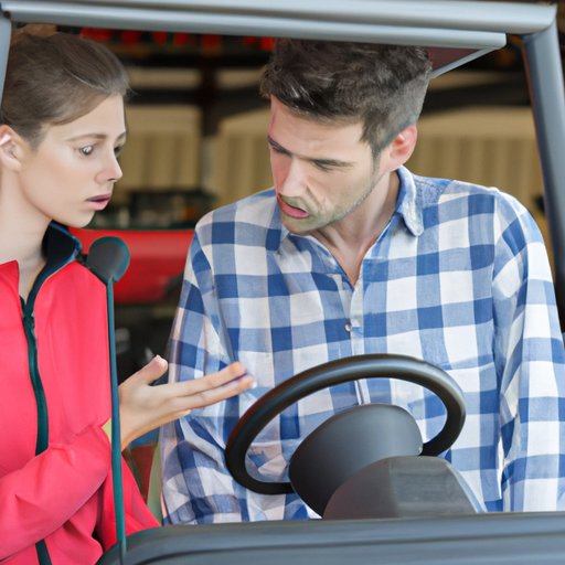 Explain the Necessary Equipment for Starting a Golf Cart