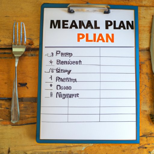 Create a Meal Plan Based on Your Dietary Needs
