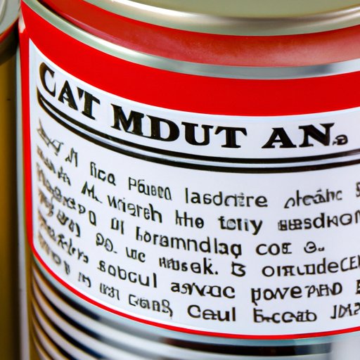 Read Labels on Processed and Canned Foods