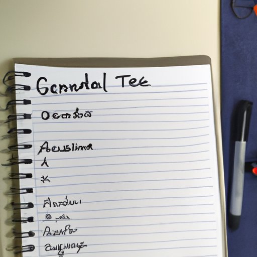 Outline the Agenda and Set Objectives