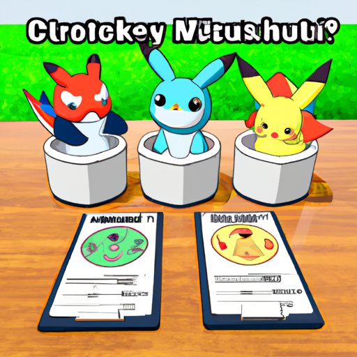 Create a Strategy for Selecting Your Starter Pokemon
