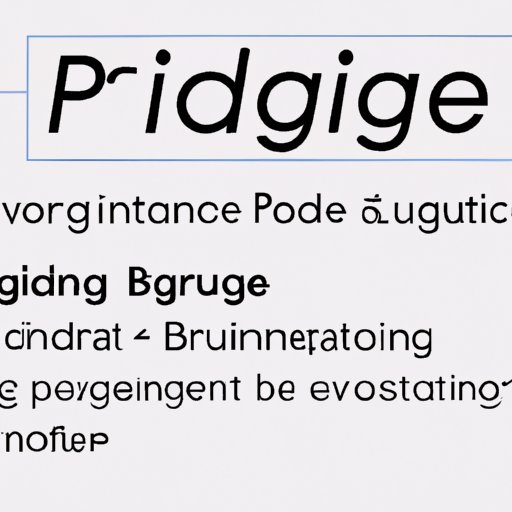 Establish a Budget and Pricing Structure