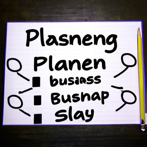 Create a Business Plan: Outline Your Goals and Strategies