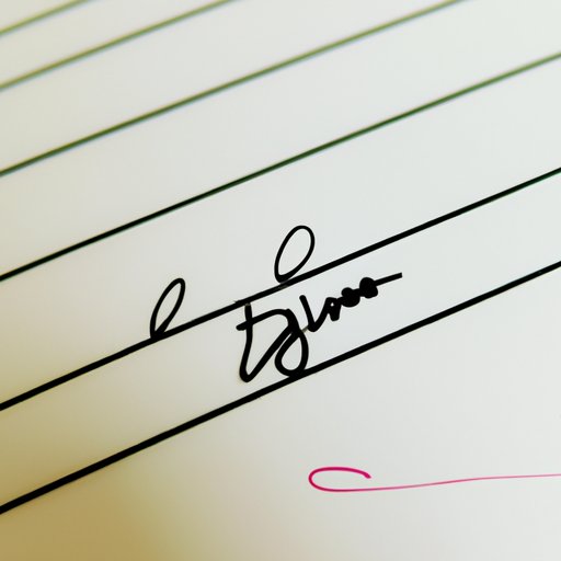 Include a Signature Block at the End