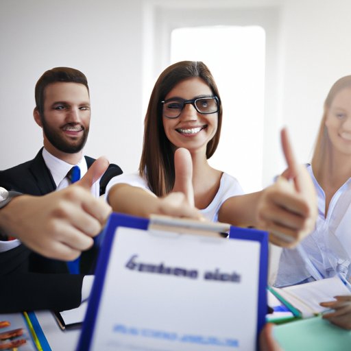 Conclude with a Positive Statement about the Candidate