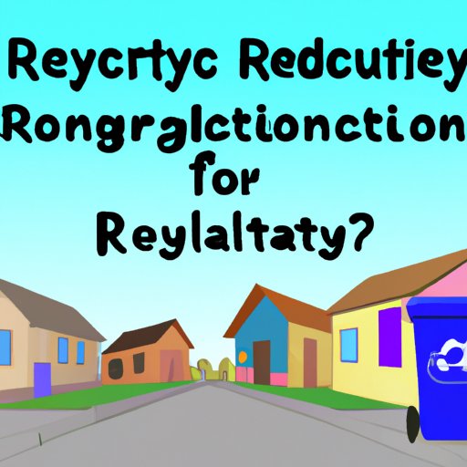 Step 1: Identify a Need for Recycling in Your Community