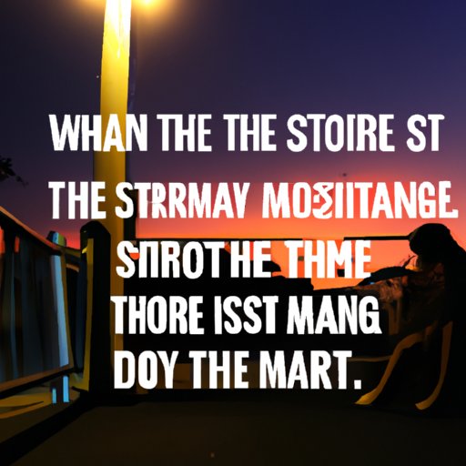 Start with a Description of a Moment That Changed the Course of Your Life