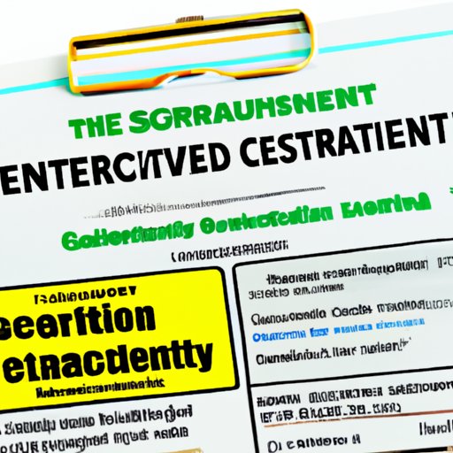 Obtain Necessary Licensures or Certifications