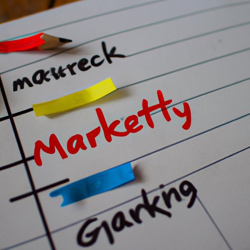 Identify Your Market and Set Goals