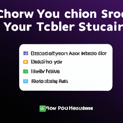 Connect Your Streaming Software to Your Twitch Channel