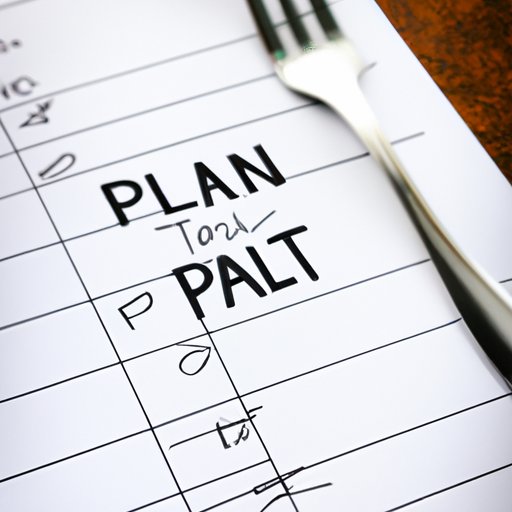 Plan Ahead for Eating Out