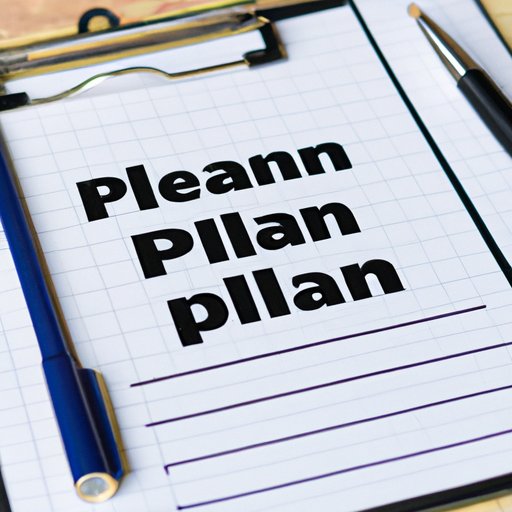 Create a Business Plan and Set Goals