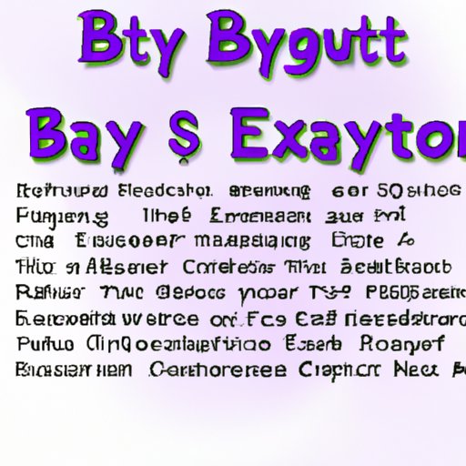 Benefits of Starting an eBay Account