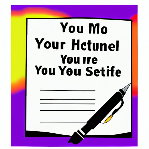 Introduce Yourself and Your Purpose for Writing