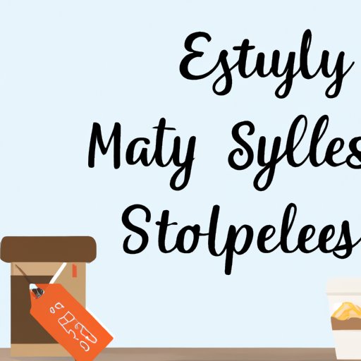 Tips and Strategies for Successful Etsy Store Management