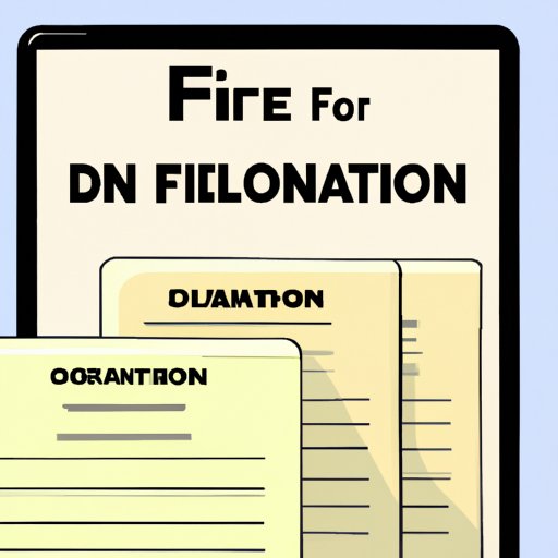 2. File Your Certificate of Formation