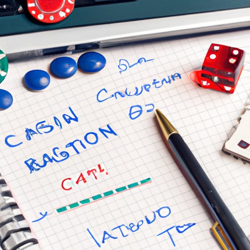 Develop a Business Plan for an Online Casino