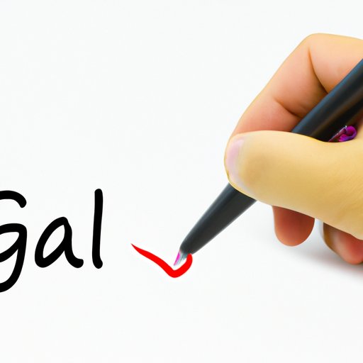 Set a Goal for Signatures